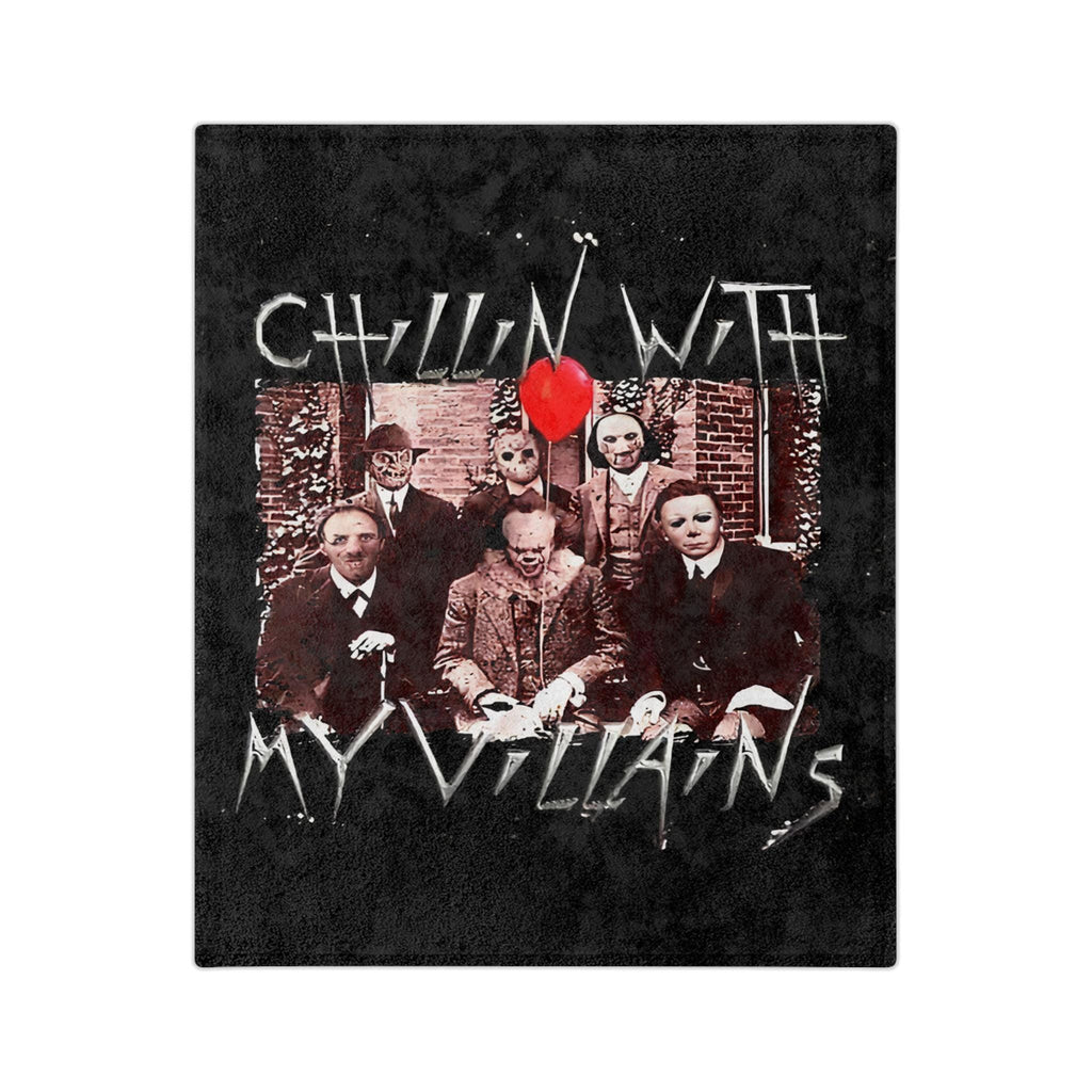 Villains Velveteen Microfiber Blanket: Halloween Gothic Throw