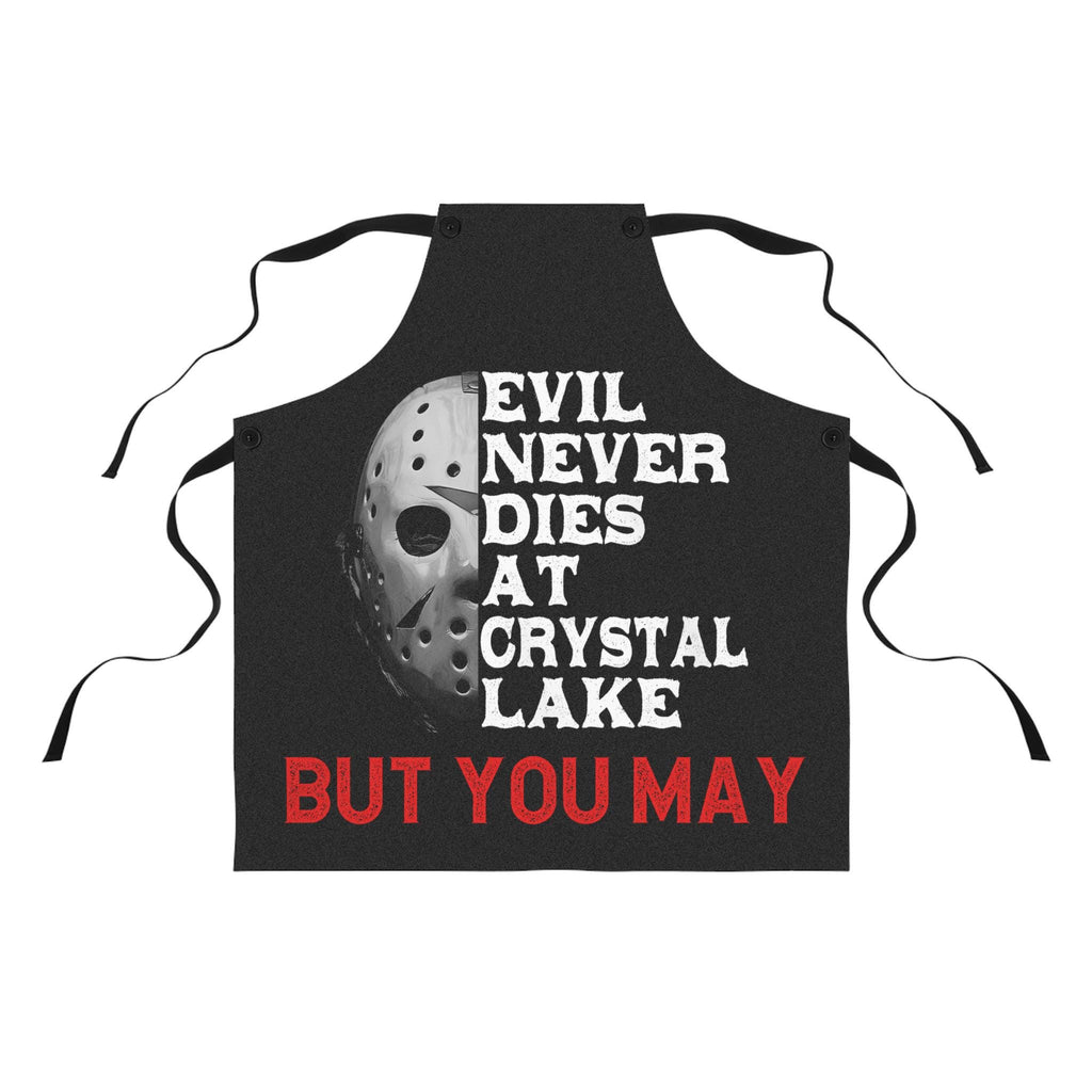 Friday the 13th Apron: Camp Crystal Lake Horror Movie Fan Gift
