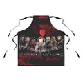 Friends Horror Slashers Retro Apron: Halloween Cooking Costume