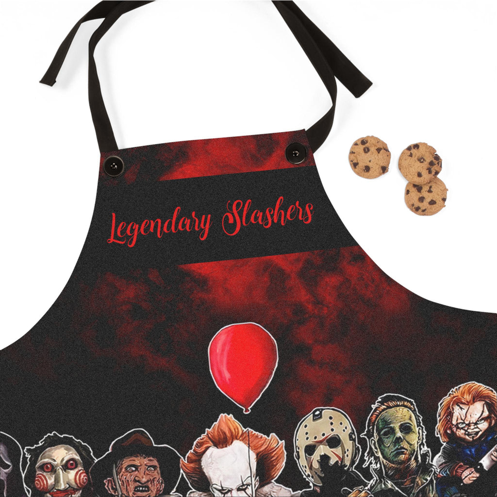 Friends Horror Slashers Apron: Halloween Kitchen Costume