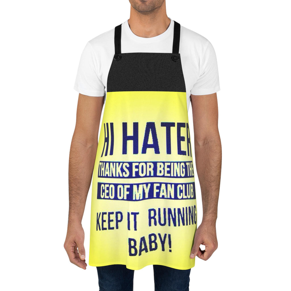 Hi Hater CEO Apron: Funny Cooking & Grilling Gift