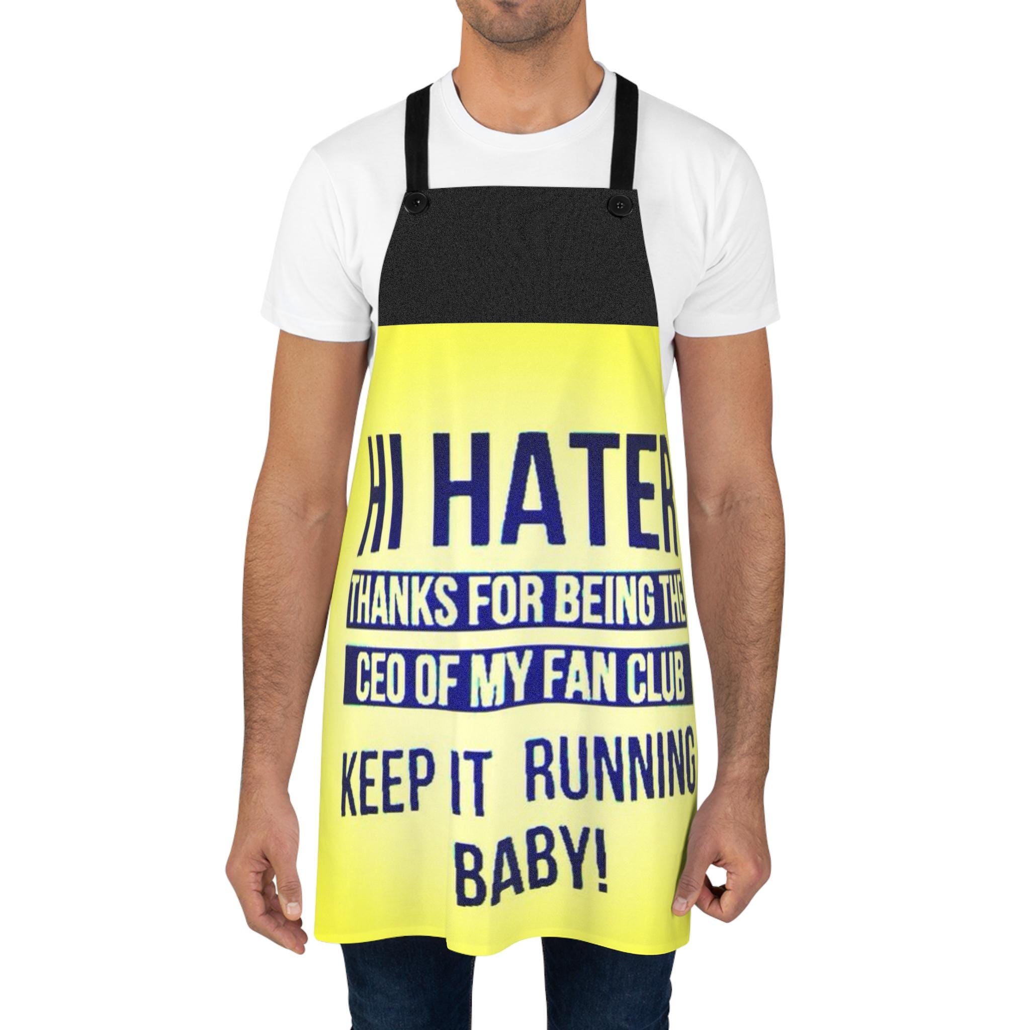 Hi Hater CEO Apron: Funny Cooking & Grilling Gift