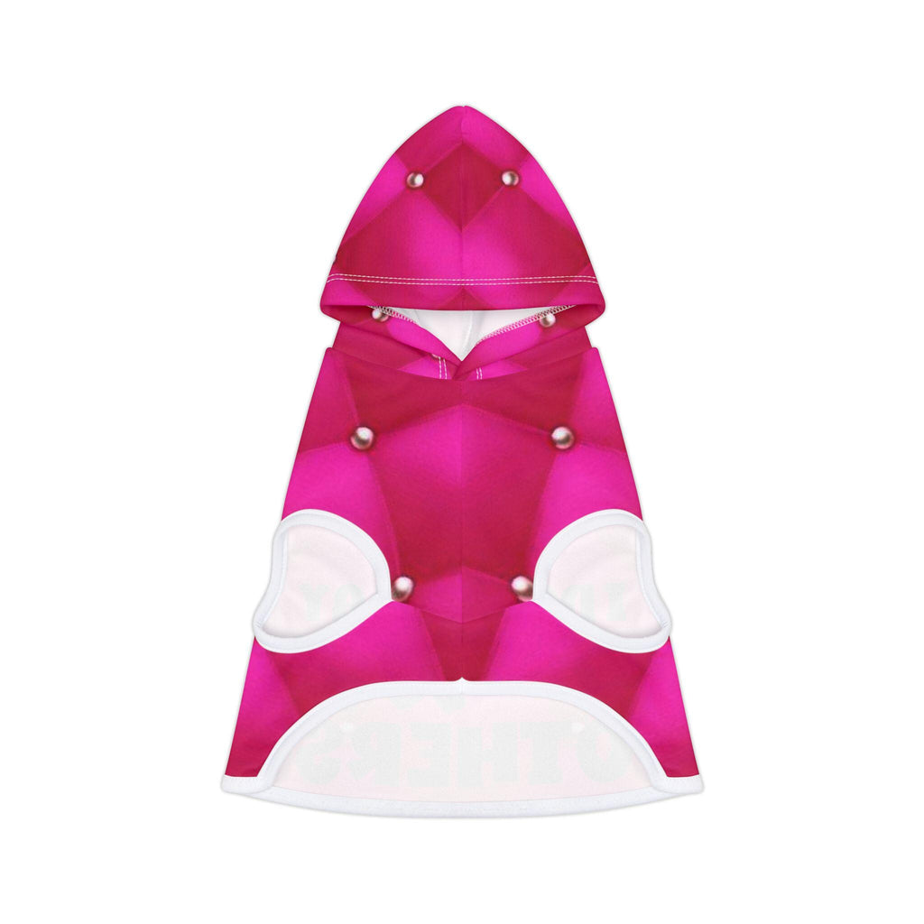 Hot Pink Pet Hoodie: I Don't Play Well, Trendy Puppy Apparel