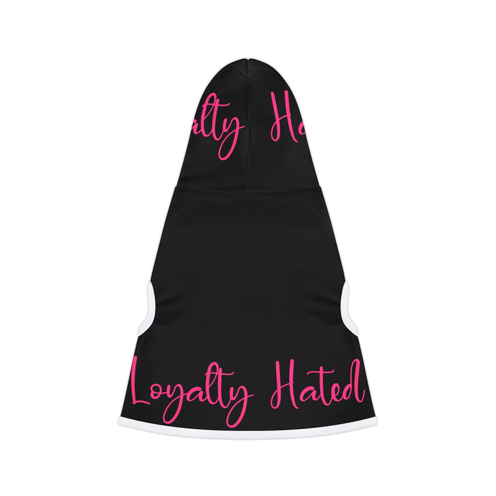 Loyalty Hated Pet Hoodie: Edgy Dog Sweatshirt