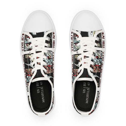 Boys of Fall Horror Movie Low Top Sneakers, Halloween Shoes