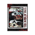 Retro Horror Slasher Fleece Blanket: Boys of Fall Halloween Throw