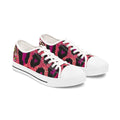 Pink Leopard Miss Grinch Sneakers: Gothic Punk Holiday Fashion