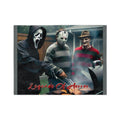 Legends of Horror Velveteen Blanket, Slasher Movie Throw