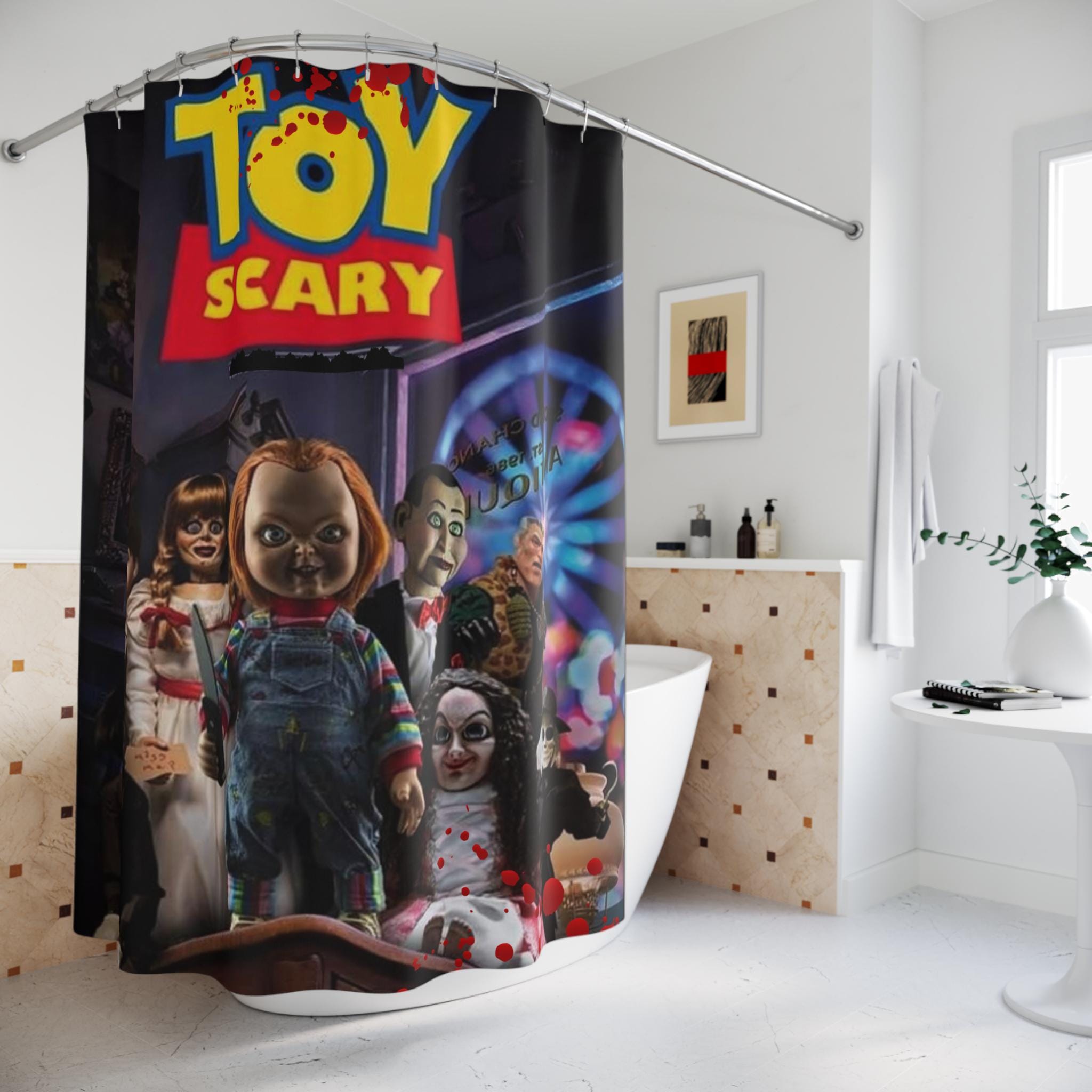 Toy Scary Horror Icons Mashup – Retro Parody Collectible Gift