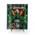 Gremlins-Inspired Comic Book Shower Curtain Retro Lovers, Vintage Style