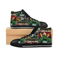 Gremlins Inspired Comic Book Style Retro Classics, Women's Shoes, Halloween Sneakers, Horror Lover Gift