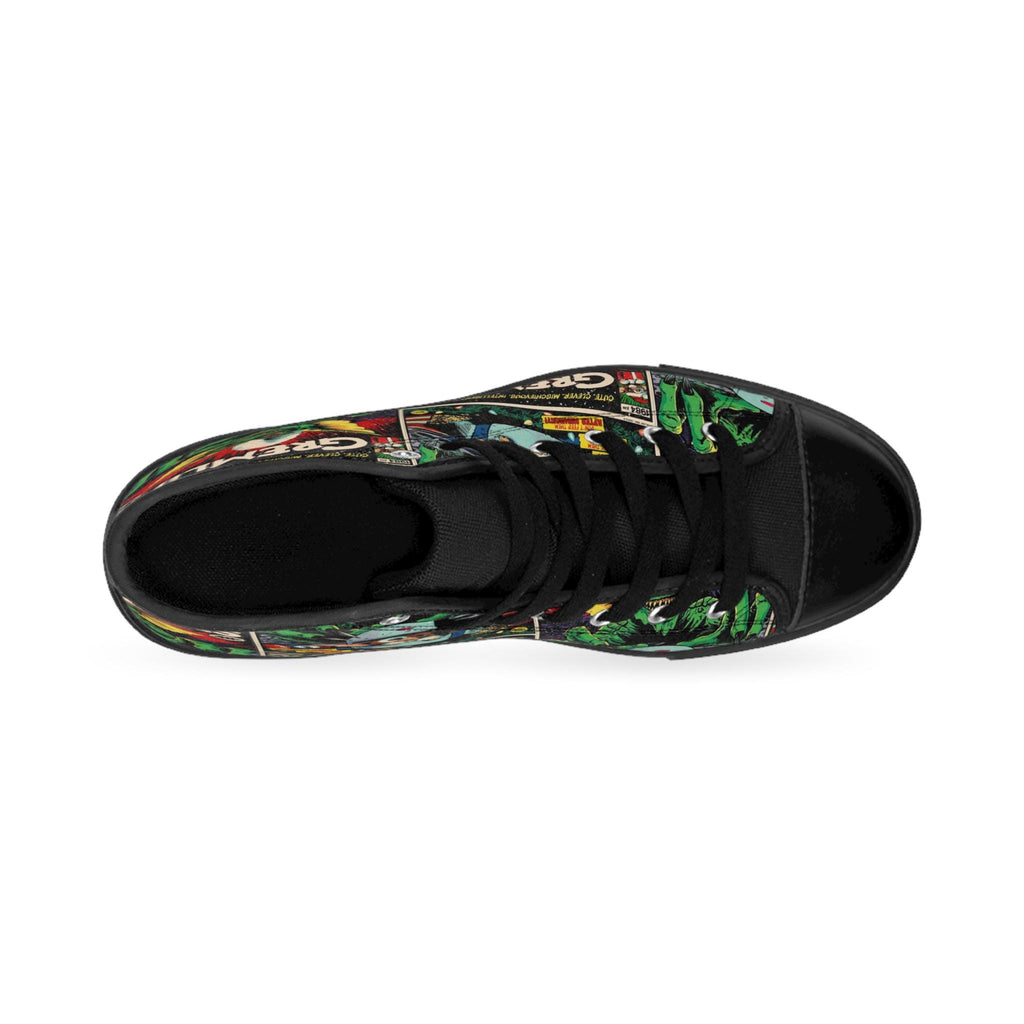 Gremlins Inspired Comic Book Style Retro Classics, Women's Shoes, Halloween Sneakers, Horror Lover Gift
