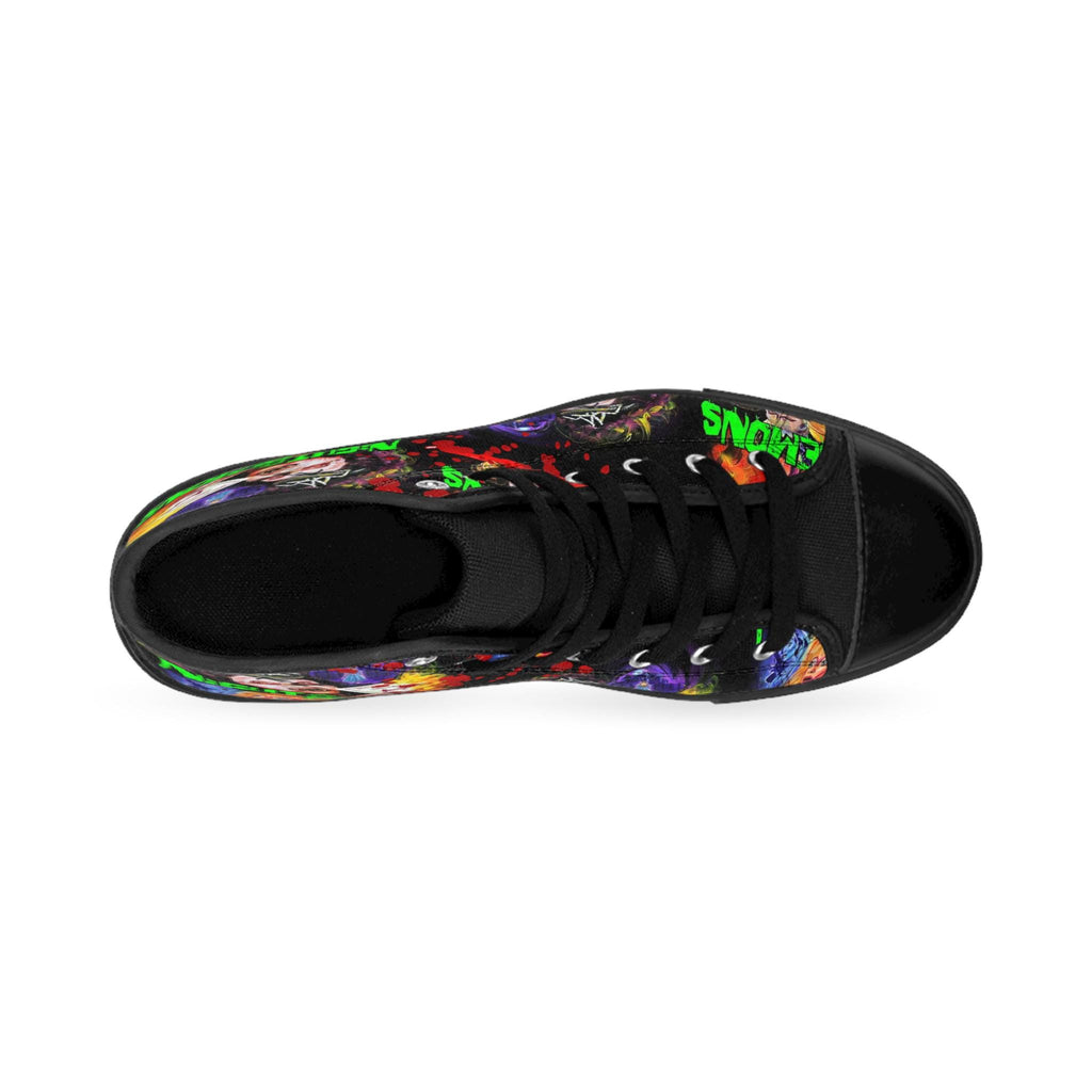 Night Of Demons Inspired Sneakers, Horror Movie High Tops