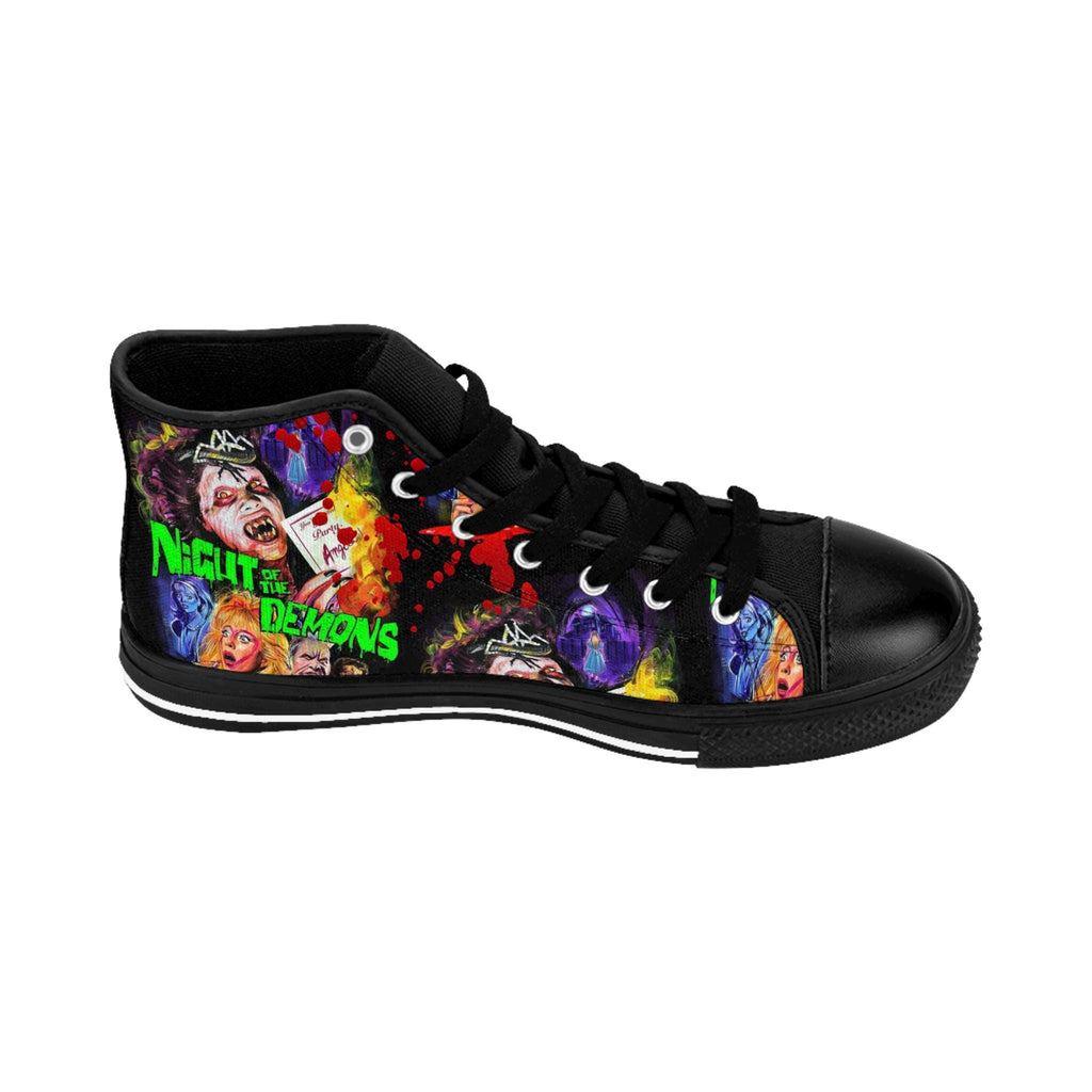 Night Of Demons Inspired Sneakers, Horror Movie High Tops