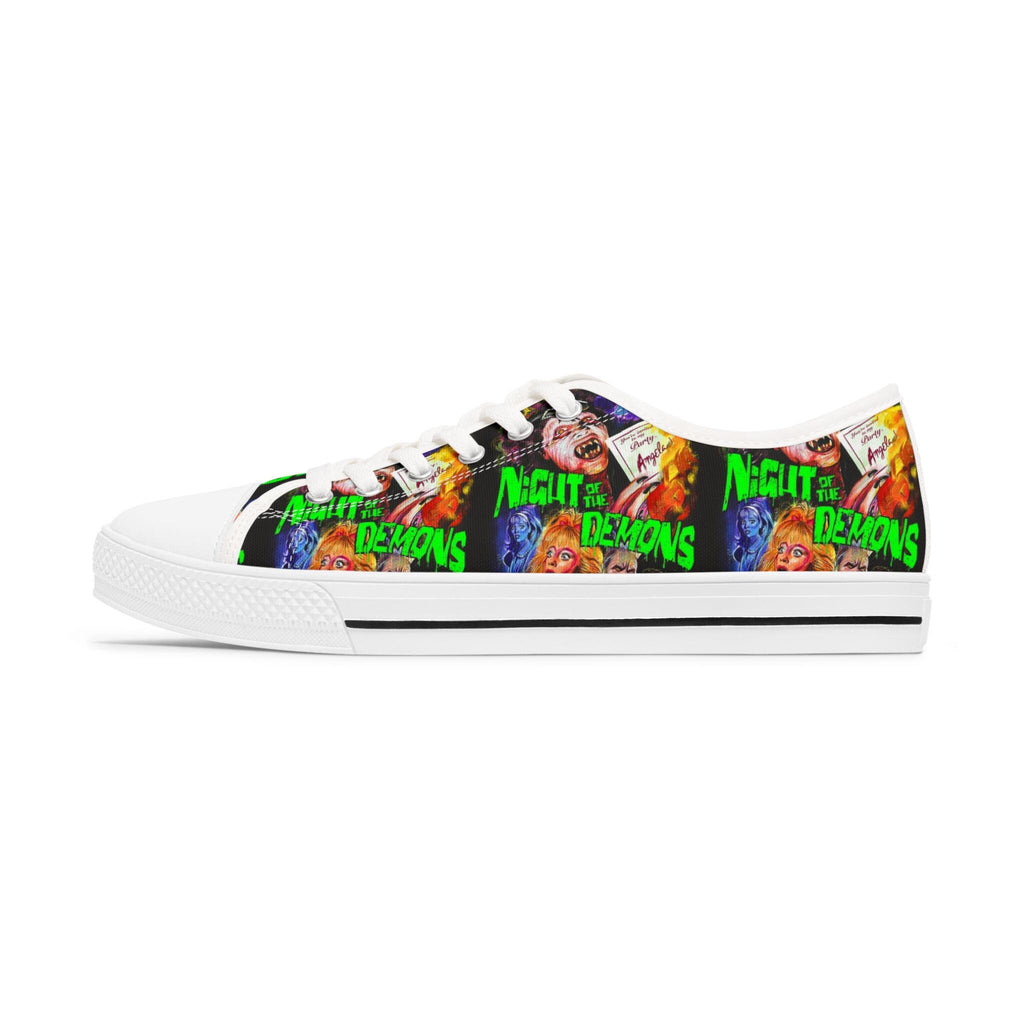 Night of the Demons Sneakers: Gothic Horror, Women's Edgy Fashion
