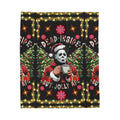 Michael Myers Halloween Christmas Blanket, Horror Movie Throw