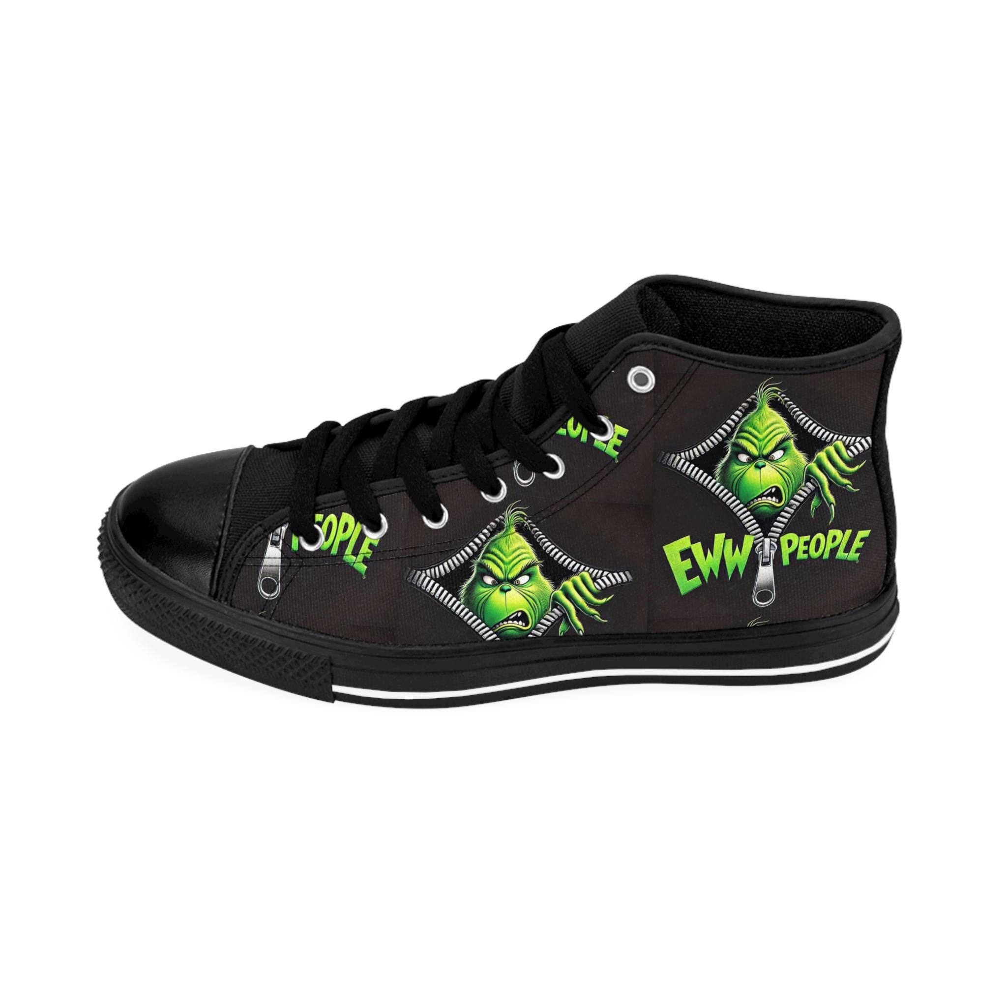 Grinch Sneakers, Eww People, Christmas Shoes