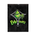 Eww People Grinch Throw Blanket, Soft Cozy Christmas Decor