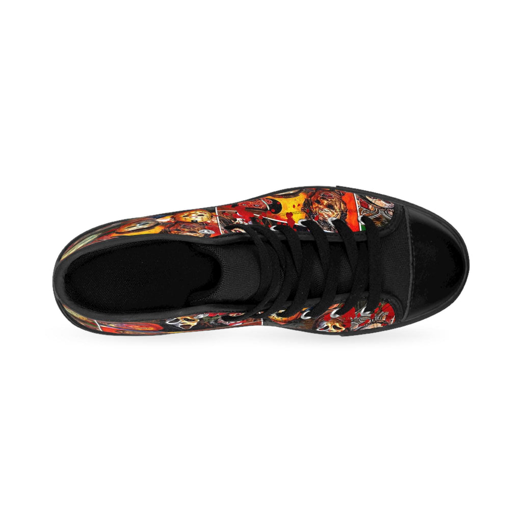 Horror Movie Slashers Canvas Sneakers, Halloween Fashion