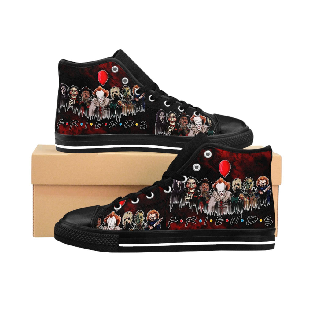 Horror Movie Classic Sneakers: 80s Slashers Tribute Shoes