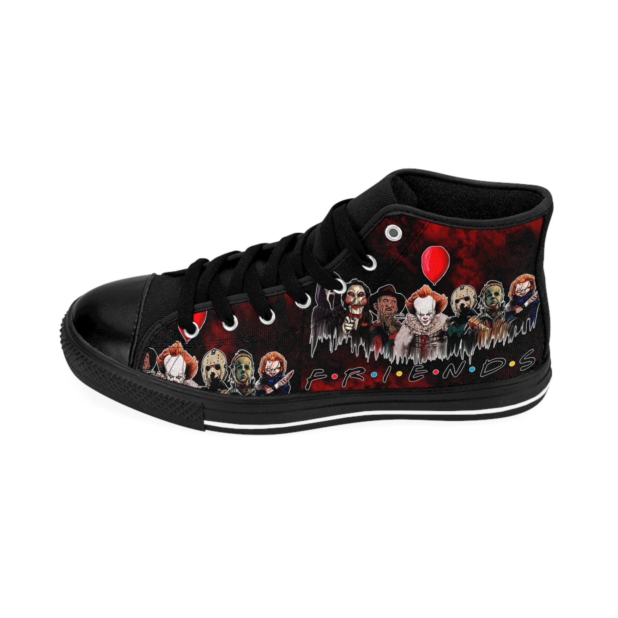 Horror Movie Classic Sneakers: 80s Slashers Tribute Shoes