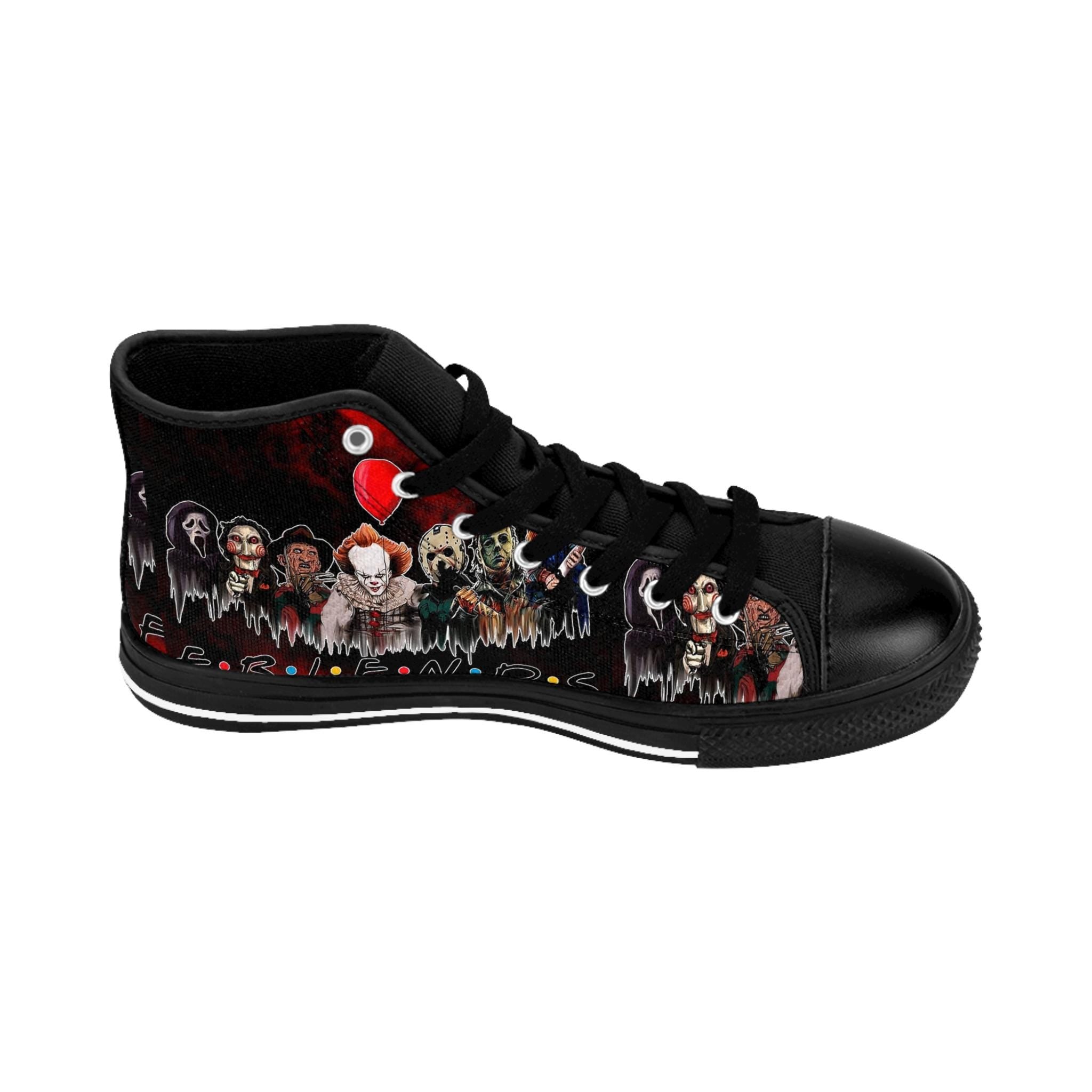 Horror Movie Classic Sneakers: 80s Slashers Tribute Shoes