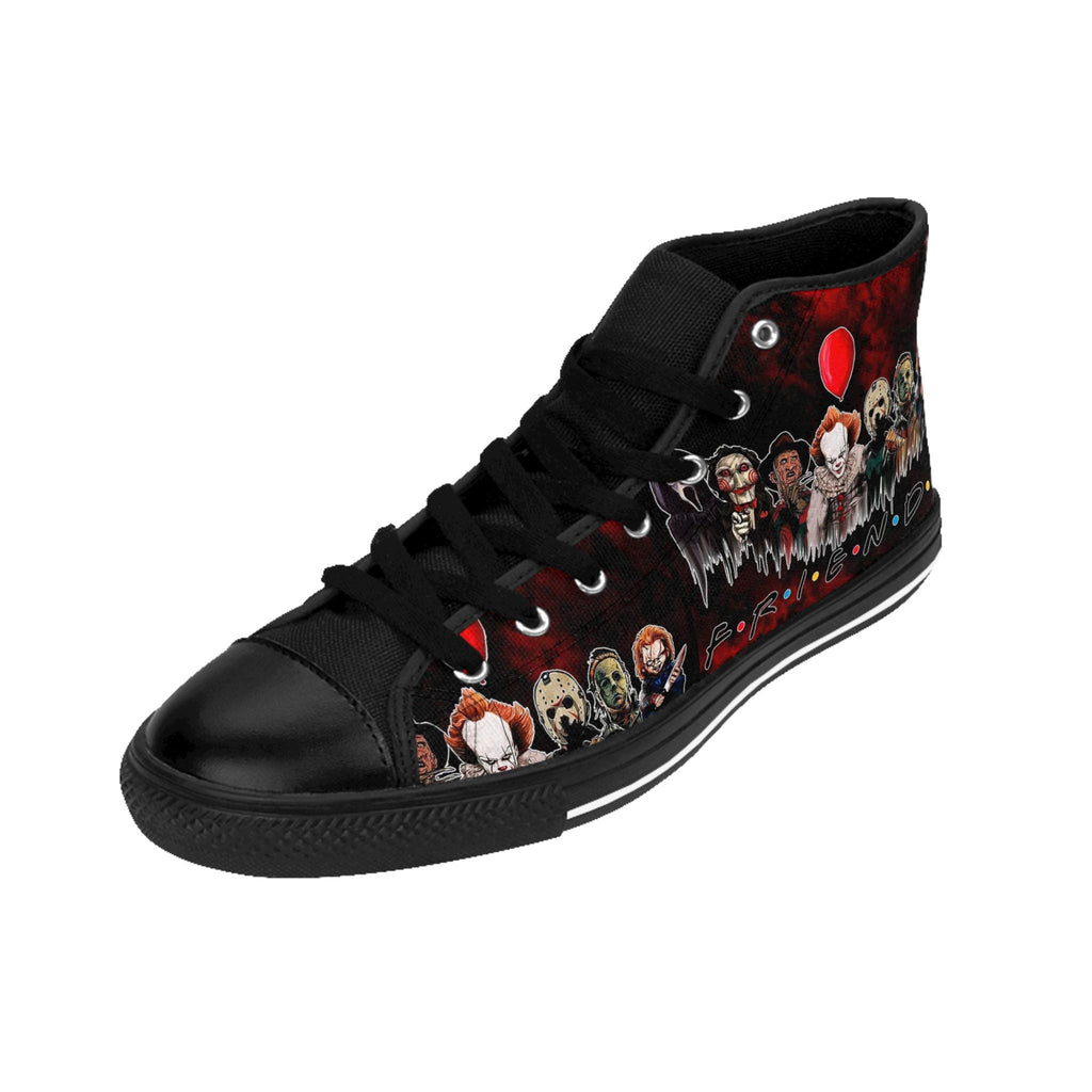 Horror Movie Classic Sneakers: 80s Slashers Tribute Shoes