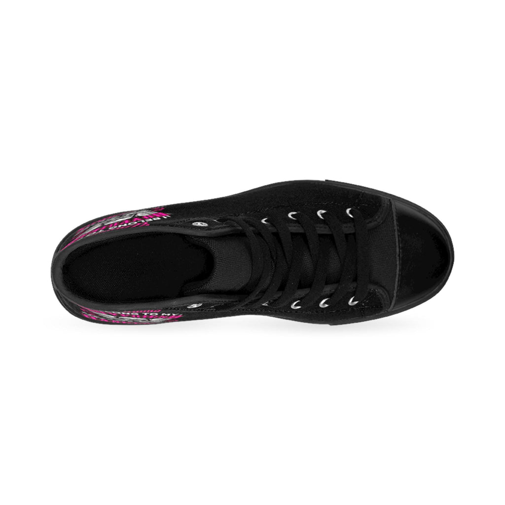 I Belong to My Boyfriend Canvas Shoes: Sassy Protective Design