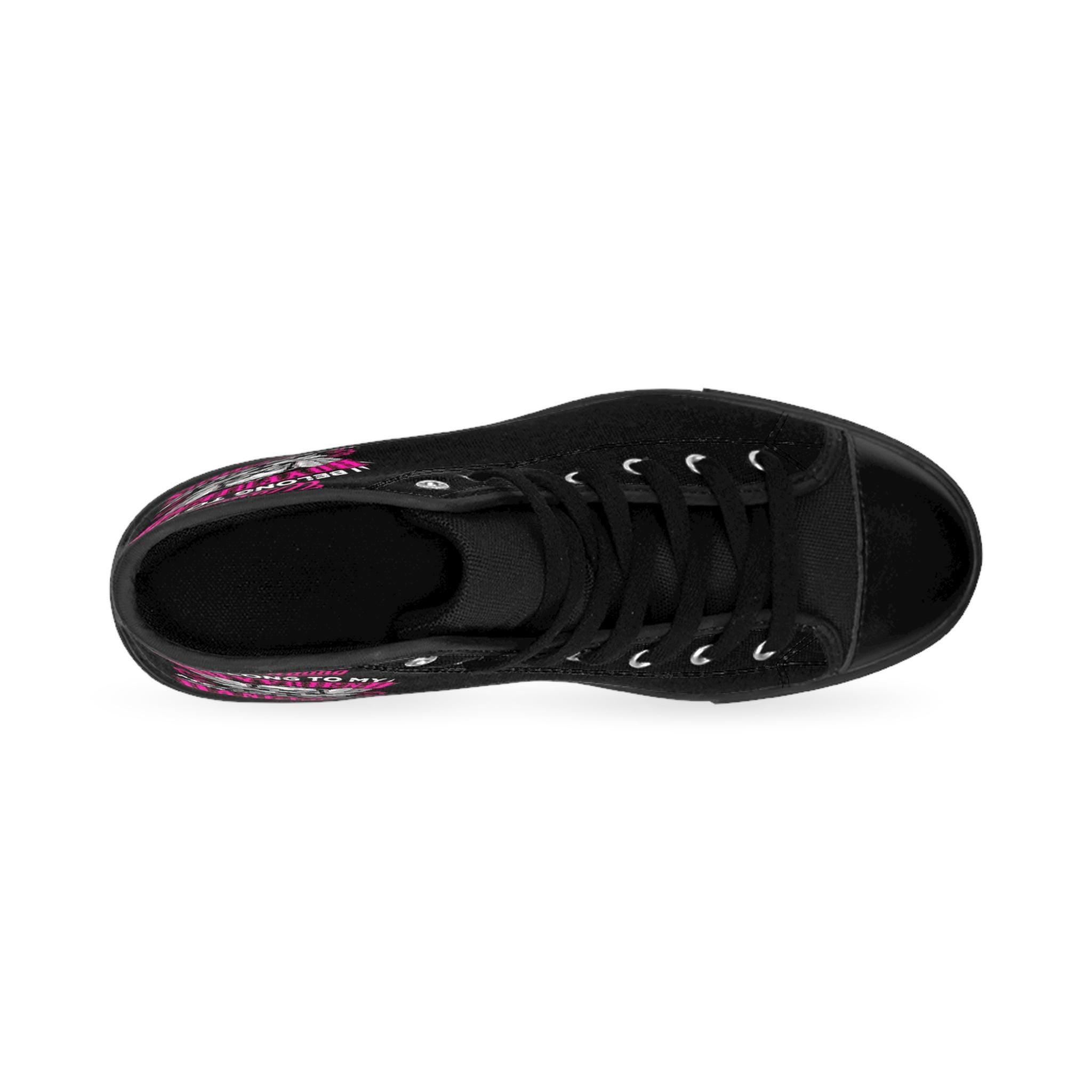 I Belong to My Boyfriend Canvas Shoes: Sassy Protective Design