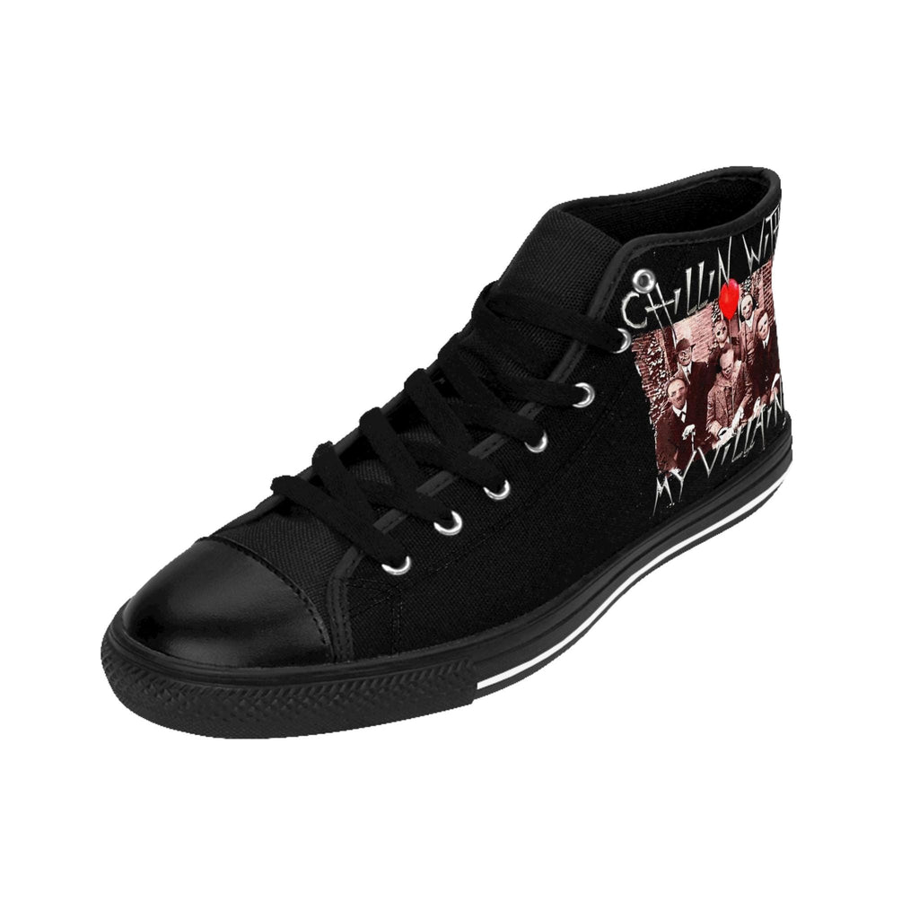 Villains Chill Vibes High Top Sneakers - Women's Nylon Canvas Shoes