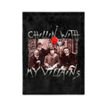 Villains Velveteen Microfiber Blanket: Halloween Gothic Throw