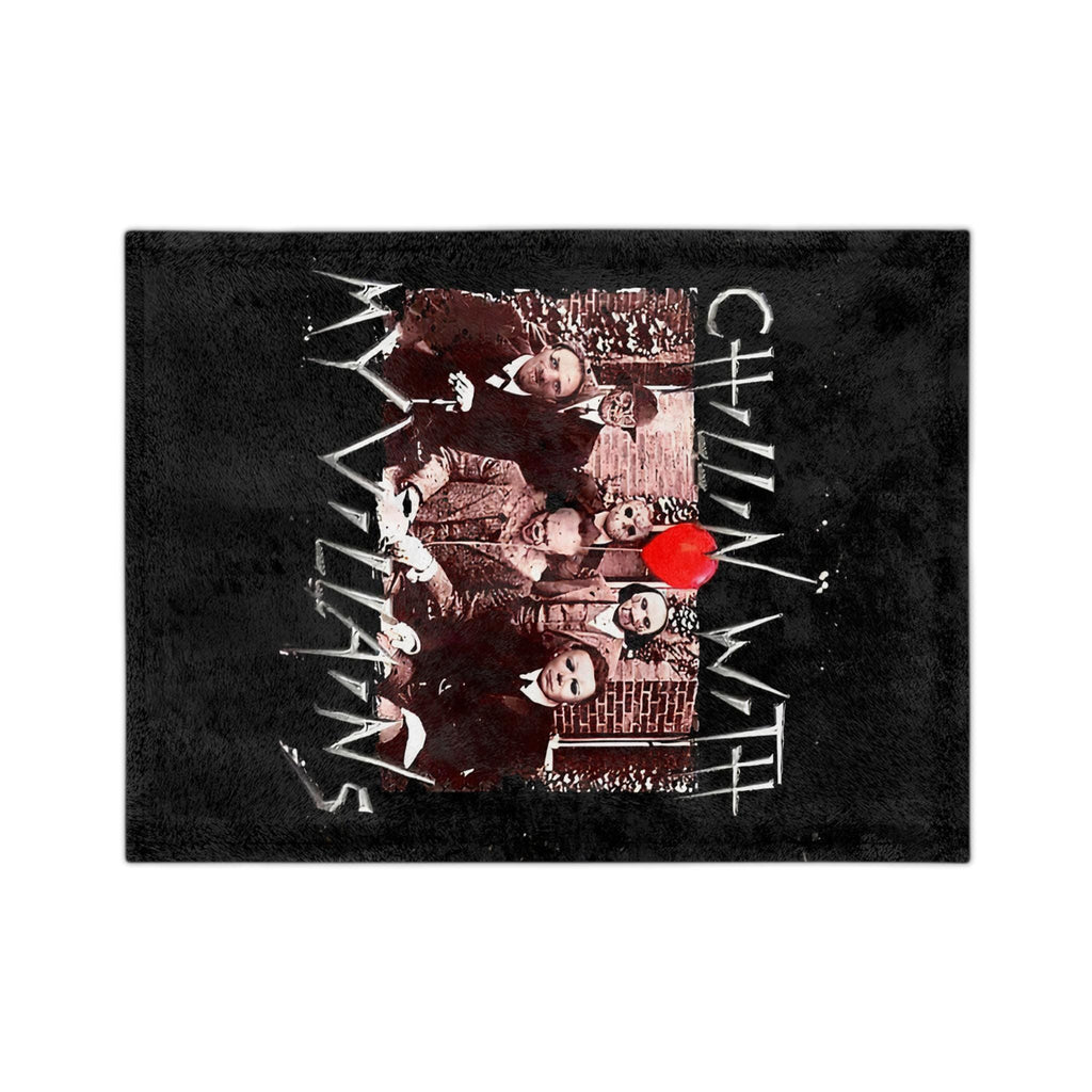 Villains Velveteen Microfiber Blanket: Halloween Gothic Throw