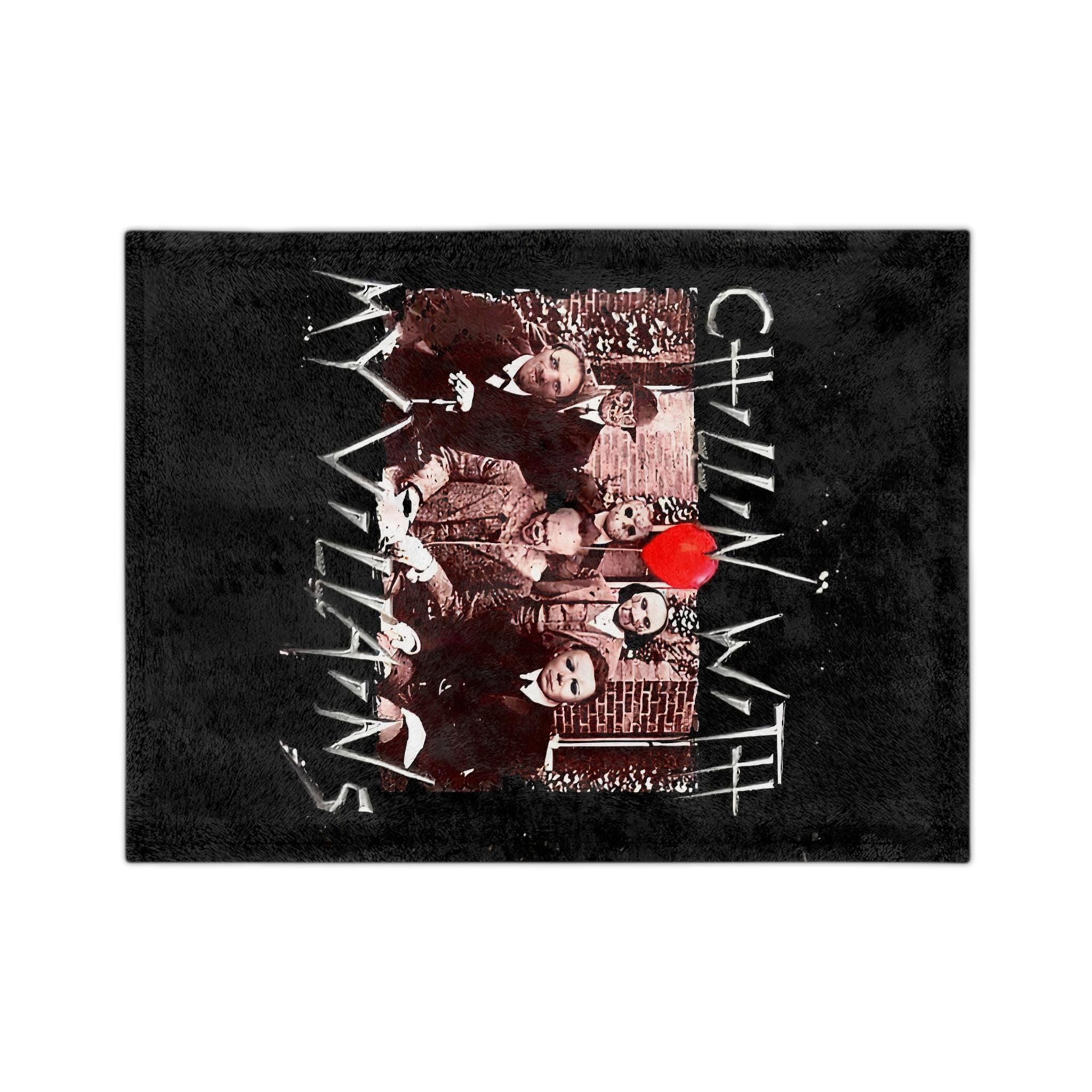 Villains Velveteen Microfiber Blanket: Halloween Gothic Throw