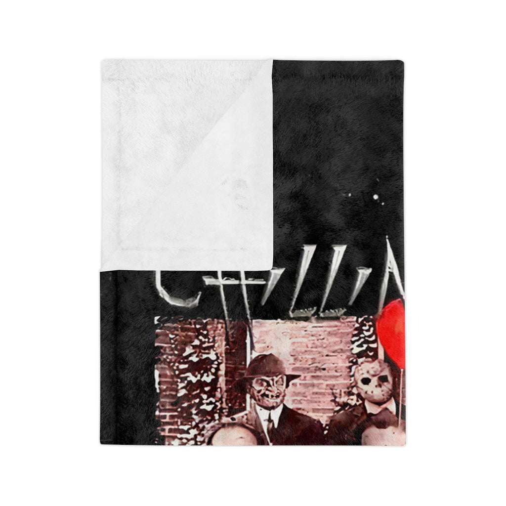 Villains Velveteen Microfiber Blanket: Halloween Gothic Throw