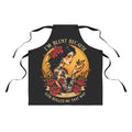 Funny Graphic Cooking Apron, Blunt Tattooed Woman, Gift for Foodie