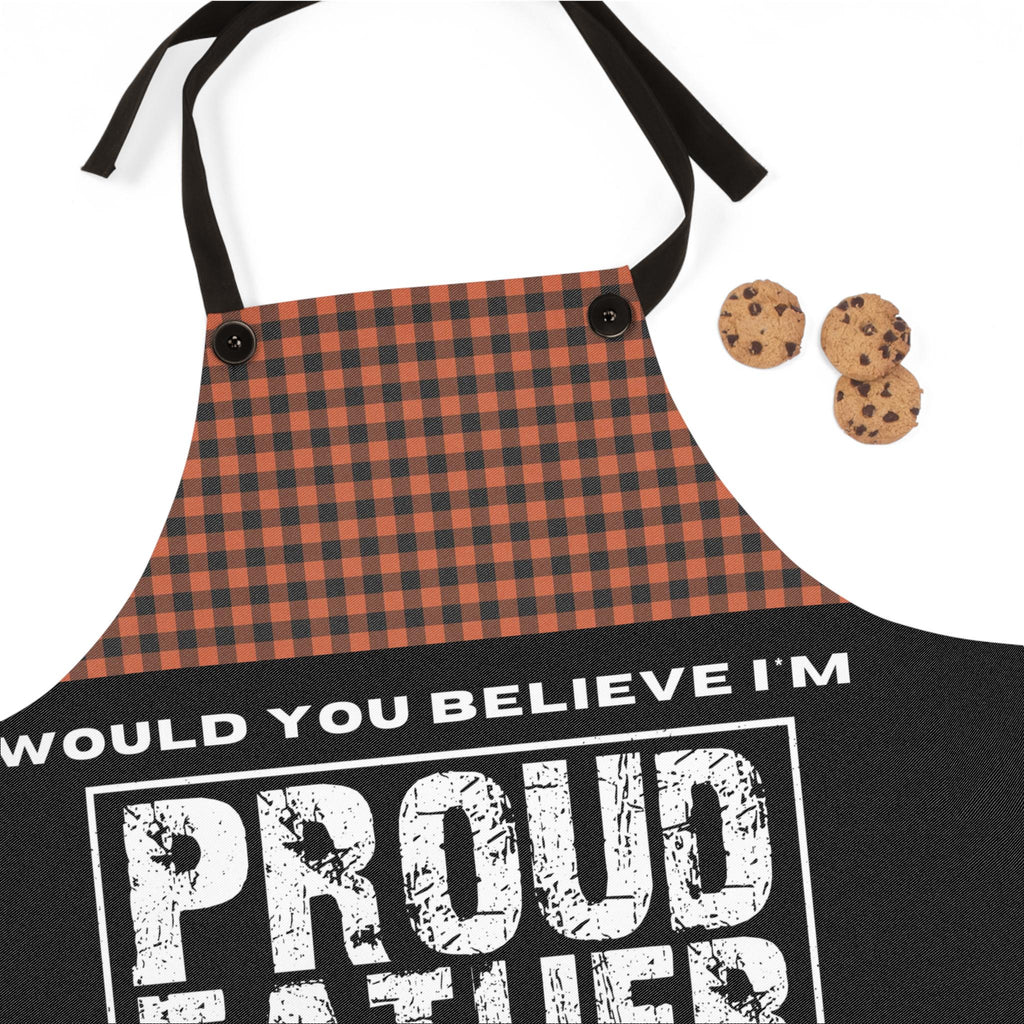 Funny Dad Apron: Proud Father of Dumbass Kids - Father's Day Gift