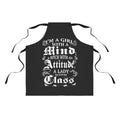 Girl With An Attitude Sassy Feminist Apron