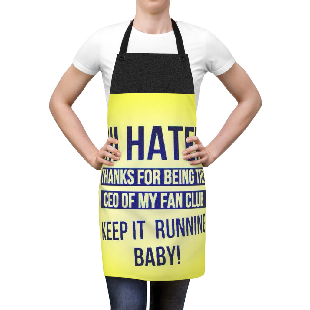Hi Hater CEO Apron: Funny Cooking & Grilling Gift