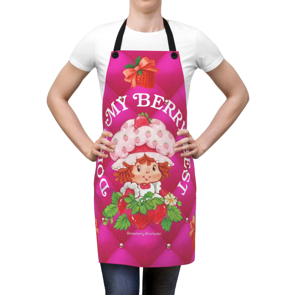 Strawberry Shortcake Apron: Retro 80s Berry Design