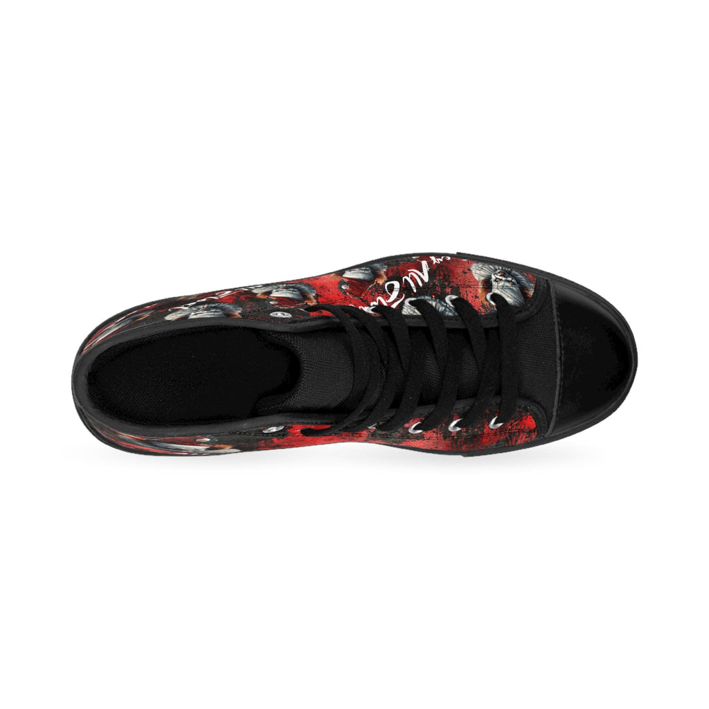 Pennywise Clown Sneakers, Horror Movie Shoes, 'They All Float'