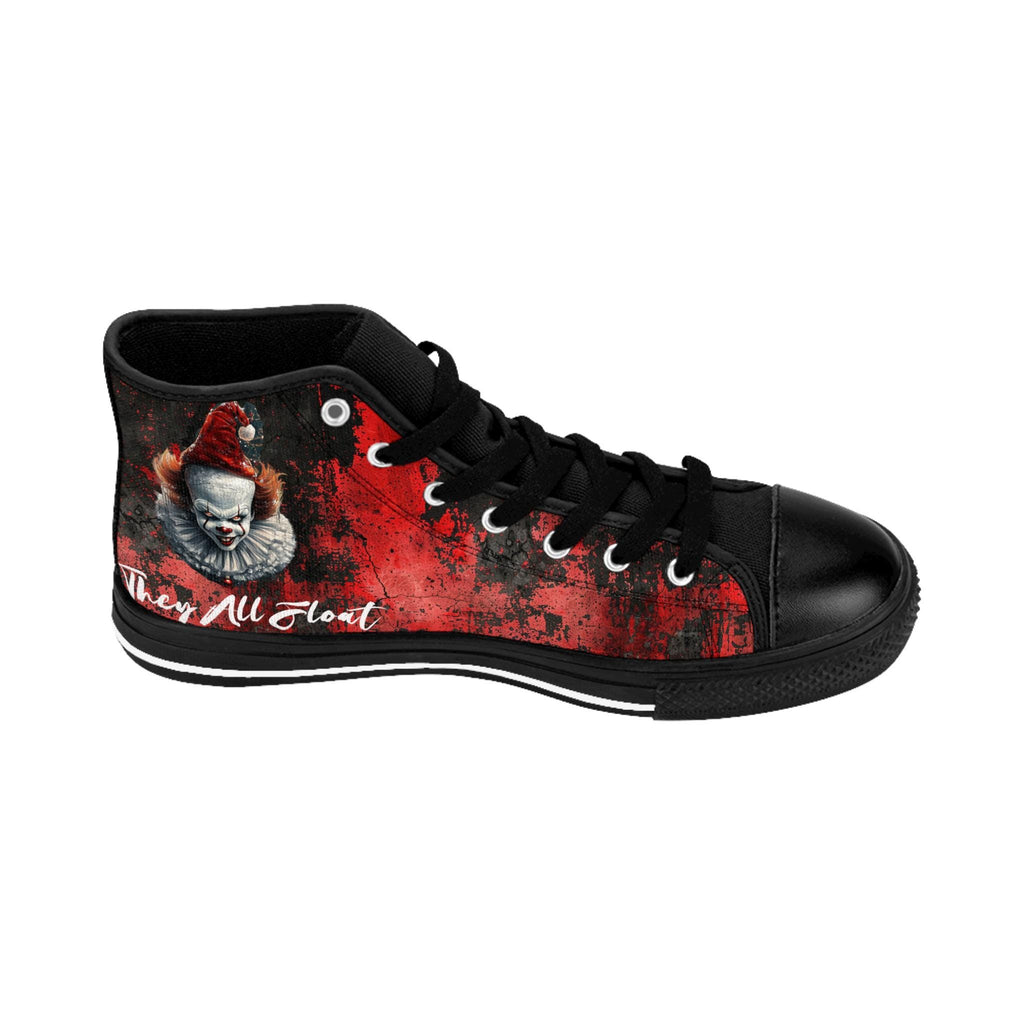 Pennywise Clown Sneakers, Horror Movie Shoes, 'They All Float'