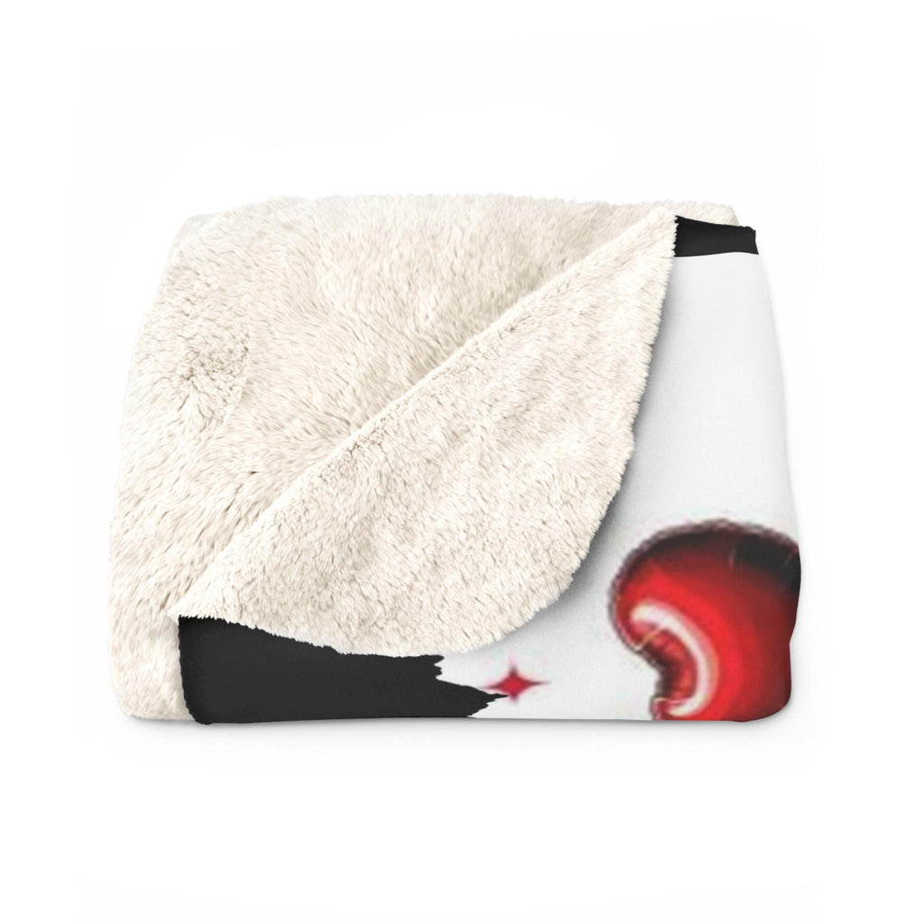 I Don't Play Well With Others Sherpa Fleece Blanket, Introvert Cozy Throw