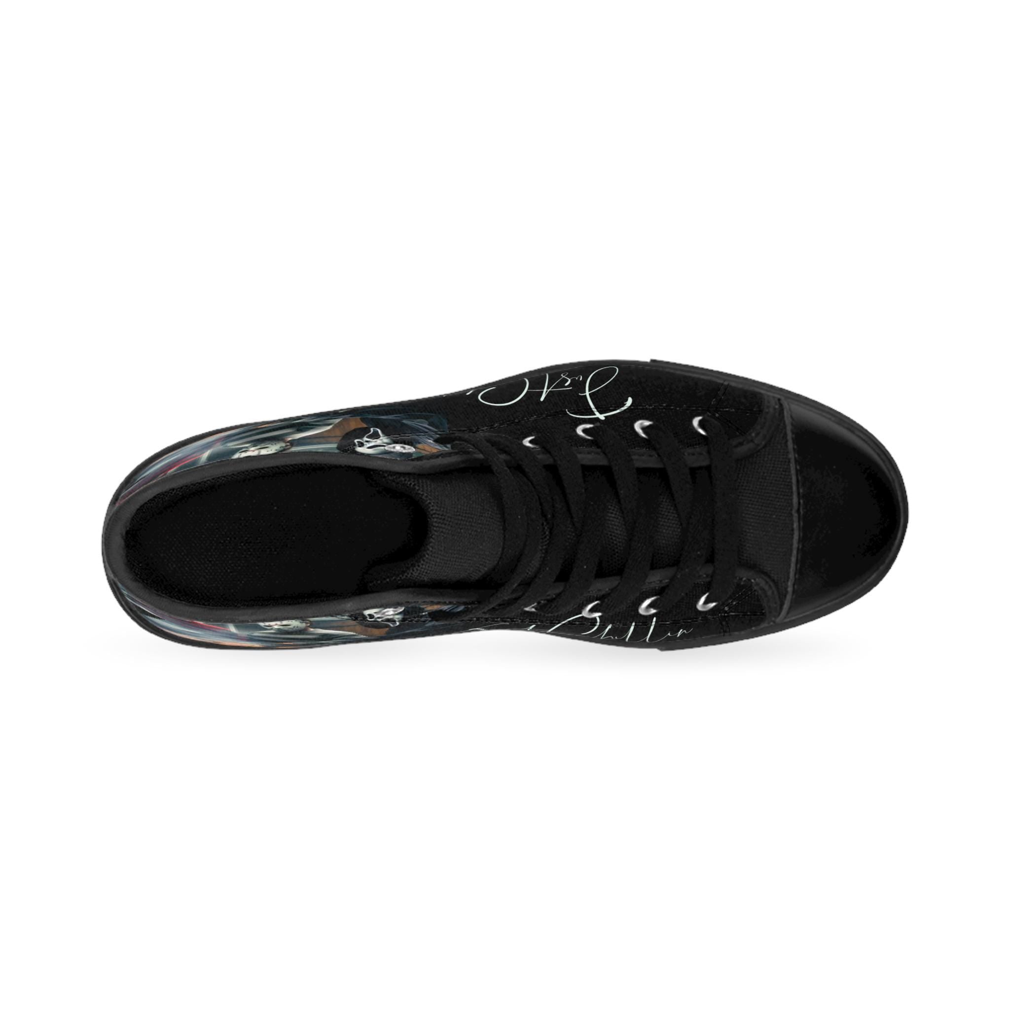 Legends of Horror High Top Sneakers: Halloween Festive Footwear