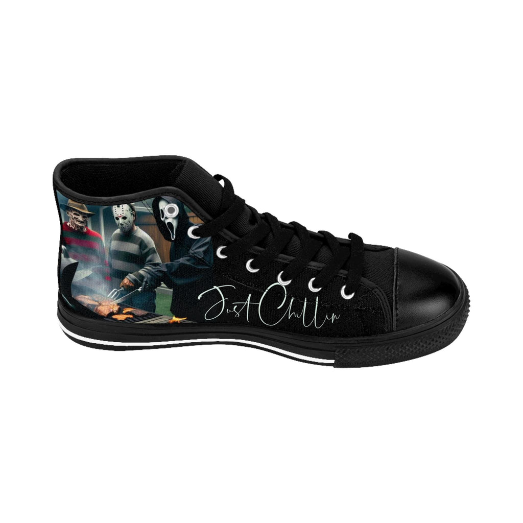 Legends of Horror High Top Sneakers: Halloween Festive Footwear