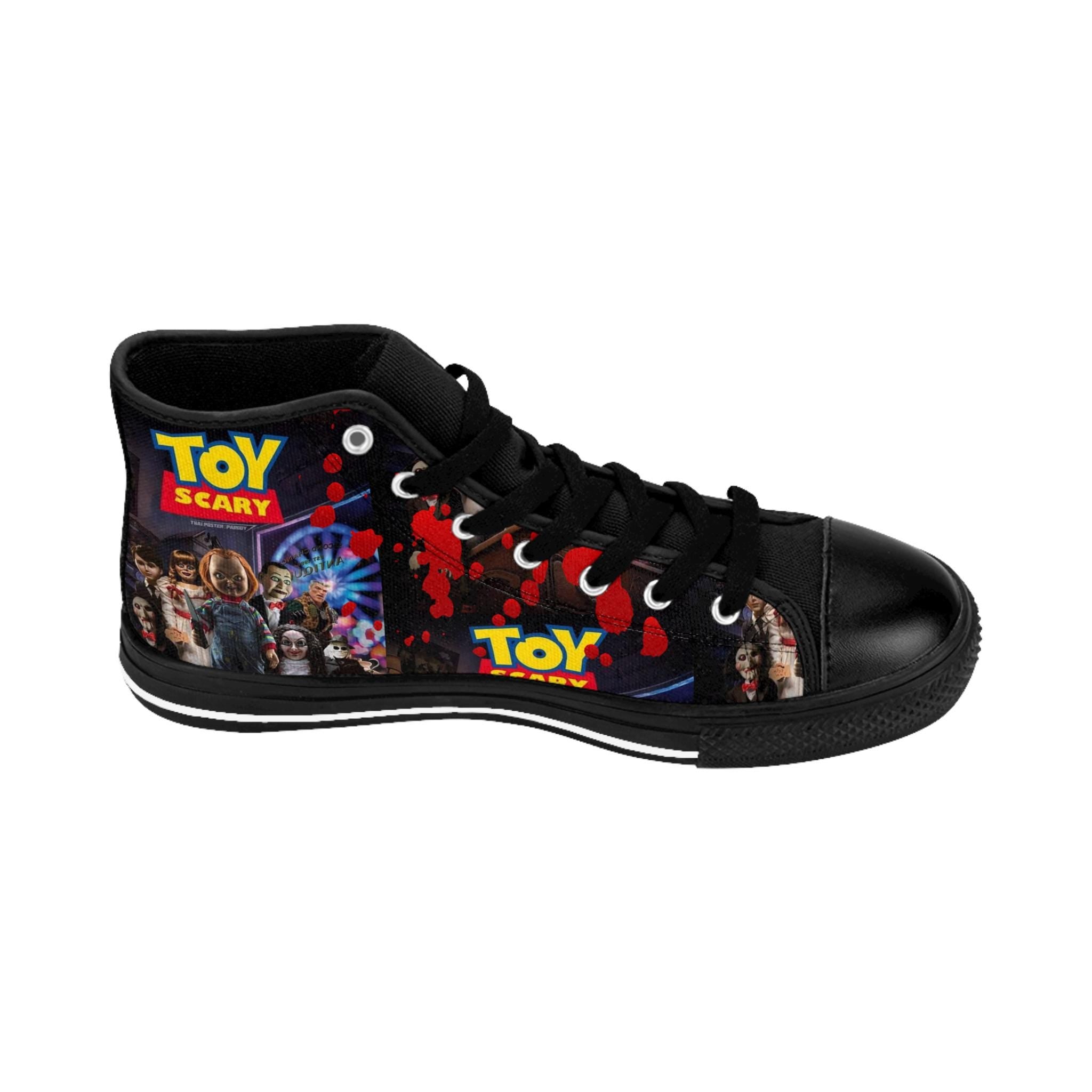 Horror Movie Sneakers, Retro Classics, Halloween Shoes, Horror Fan Gift