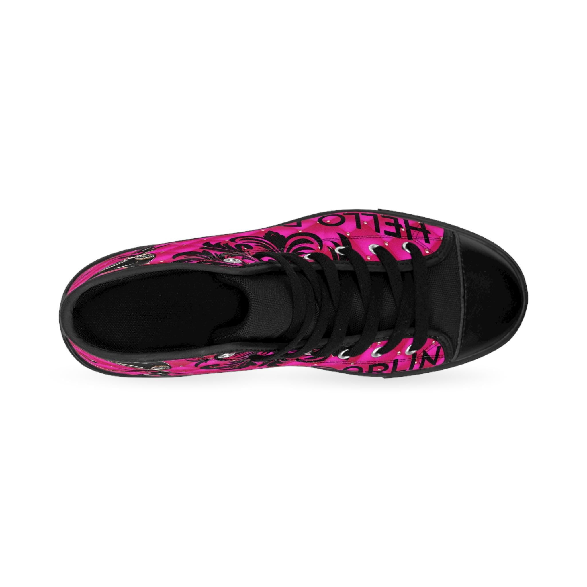 Pink Kitty, Hello Darlin, Women's Shoes, Casual Flats, Fashion Footwear Sneakers