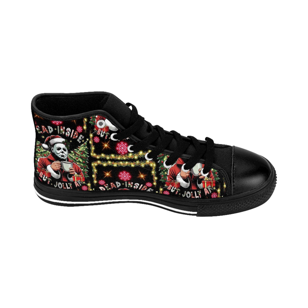 Michael Myers Christmas Sneakers, Horror Movie Holiday Shoes