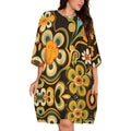 Retro Flair Boho Styled Oversized Nightgown Women's or Gender Neutral Loungewear
