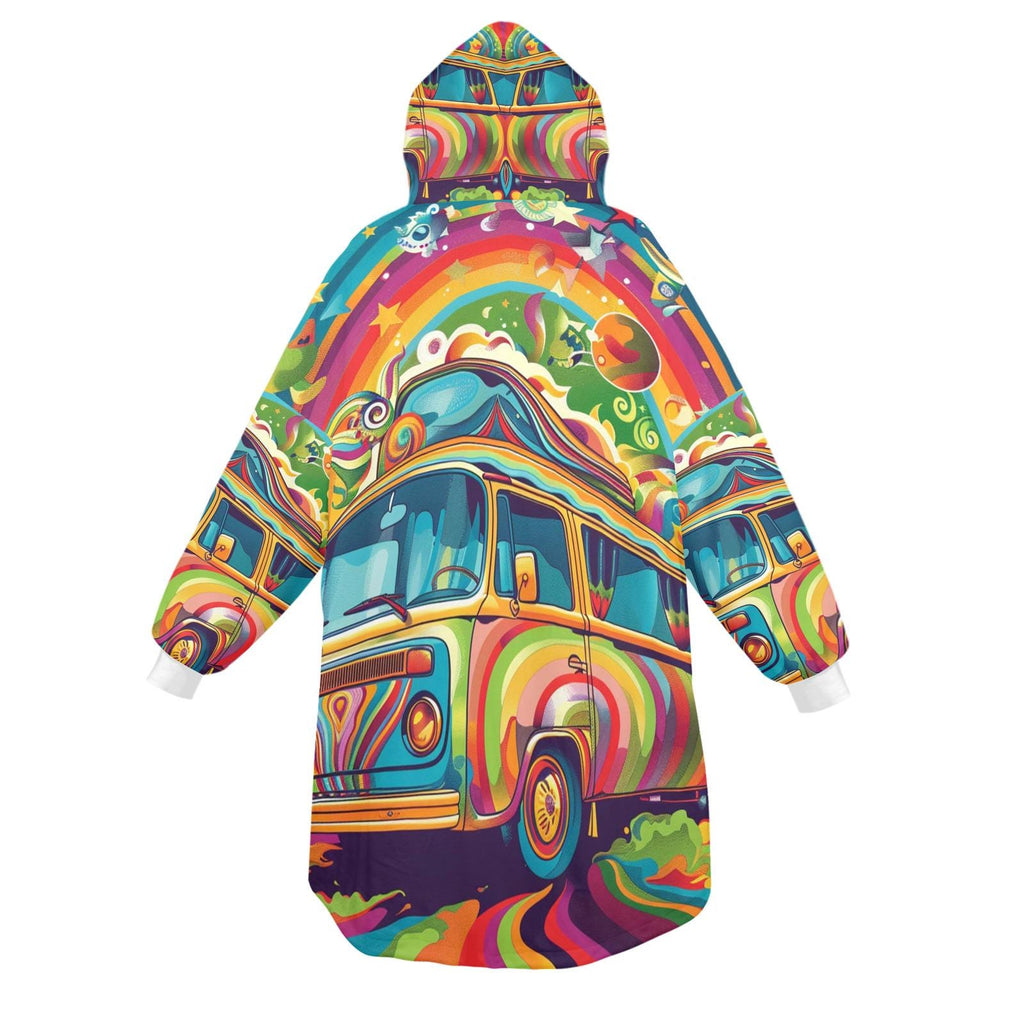 Feelin Groovy Wearable Blanket Hoodie