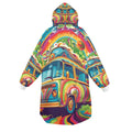 Feelin Groovy Wearable Blanket Hoodie